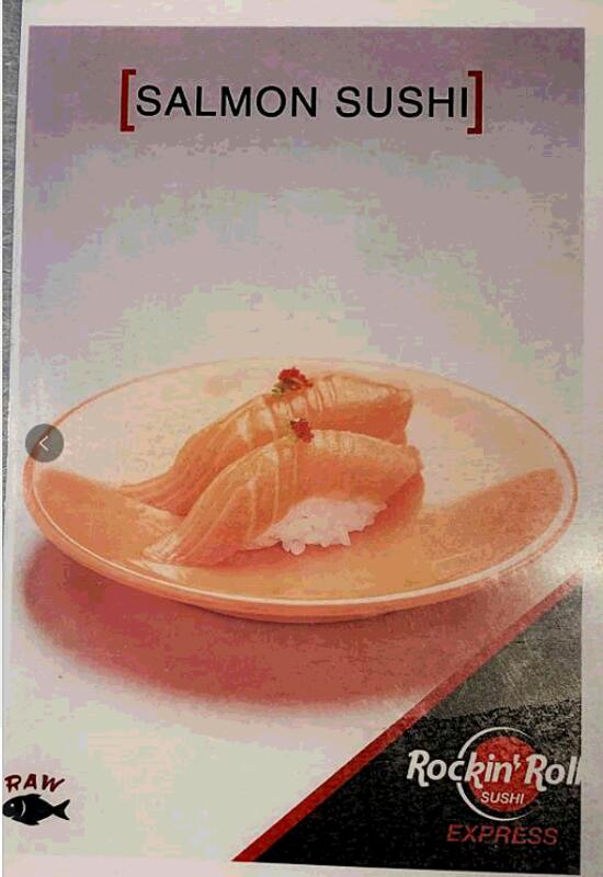 Salmon Sushi (2) RAW