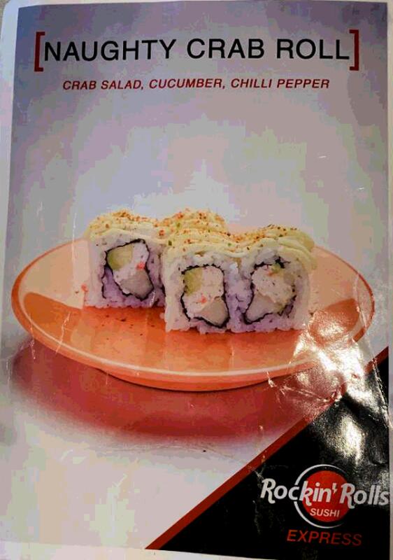 Naughty Crab Roll (6) SPICY 